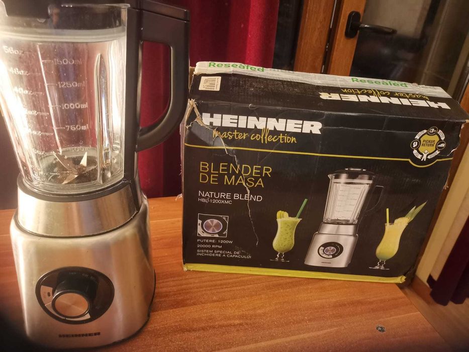 Blender Heinner Turmix 1200 W inox