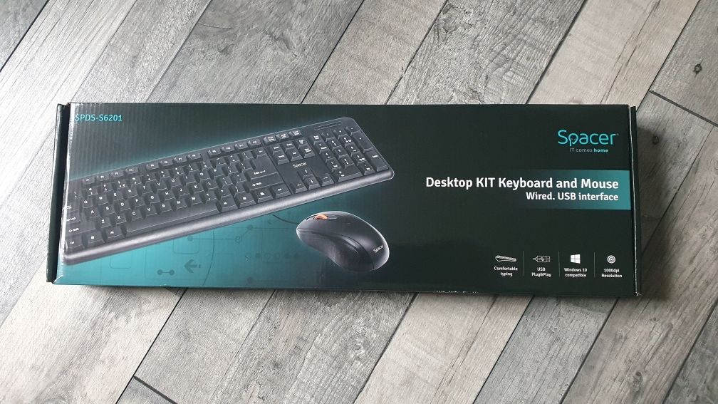 Kit tastatura mouse Spacer