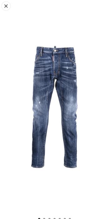 Blugi Jeans Dsquared Tidy Biker 52