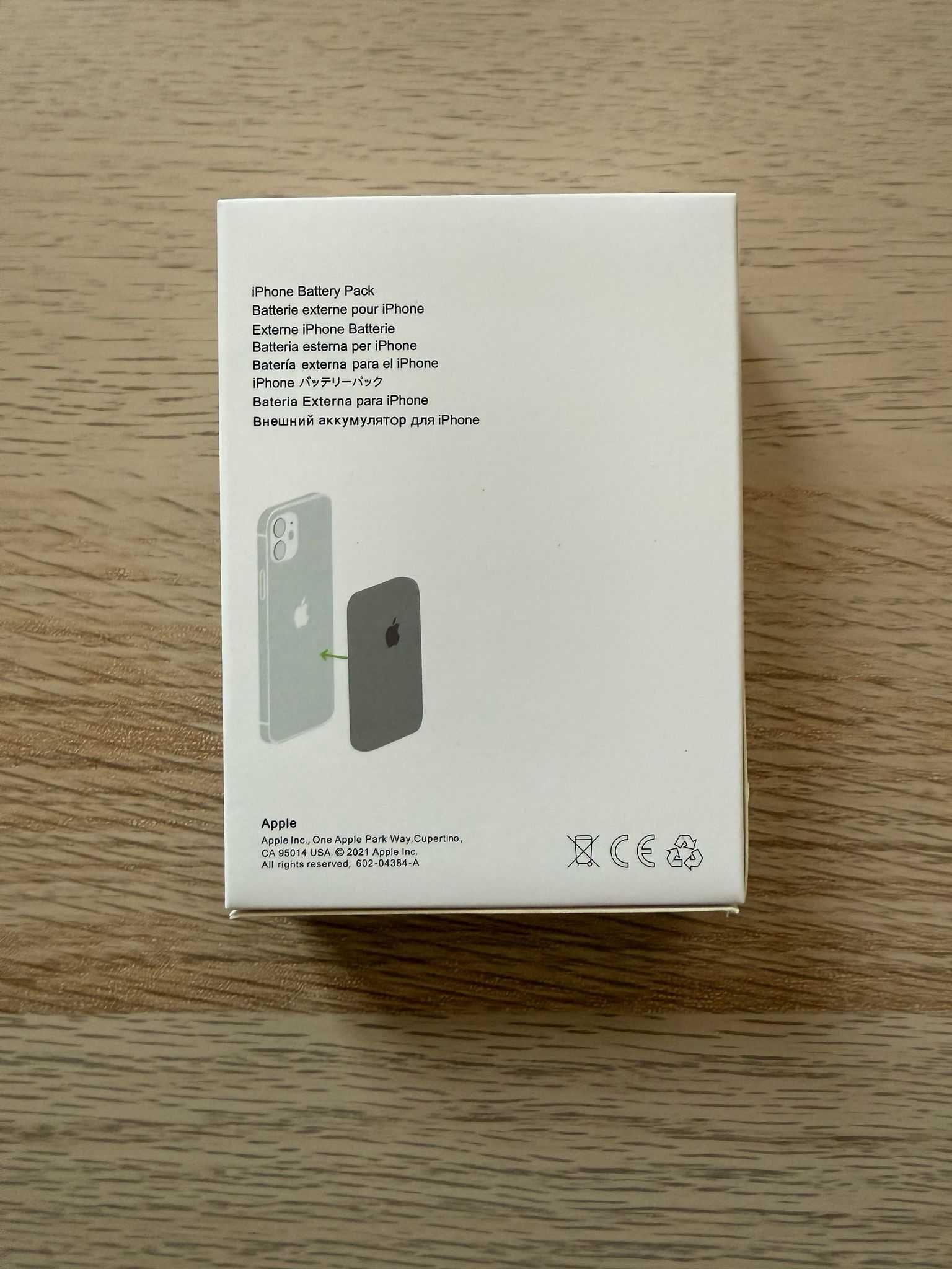 Baterie externa APPLE MagSafe Battery Pack, Alb