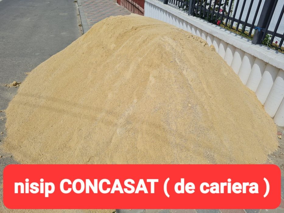 Nisip concasta (CARIERA ) 0/4 mm