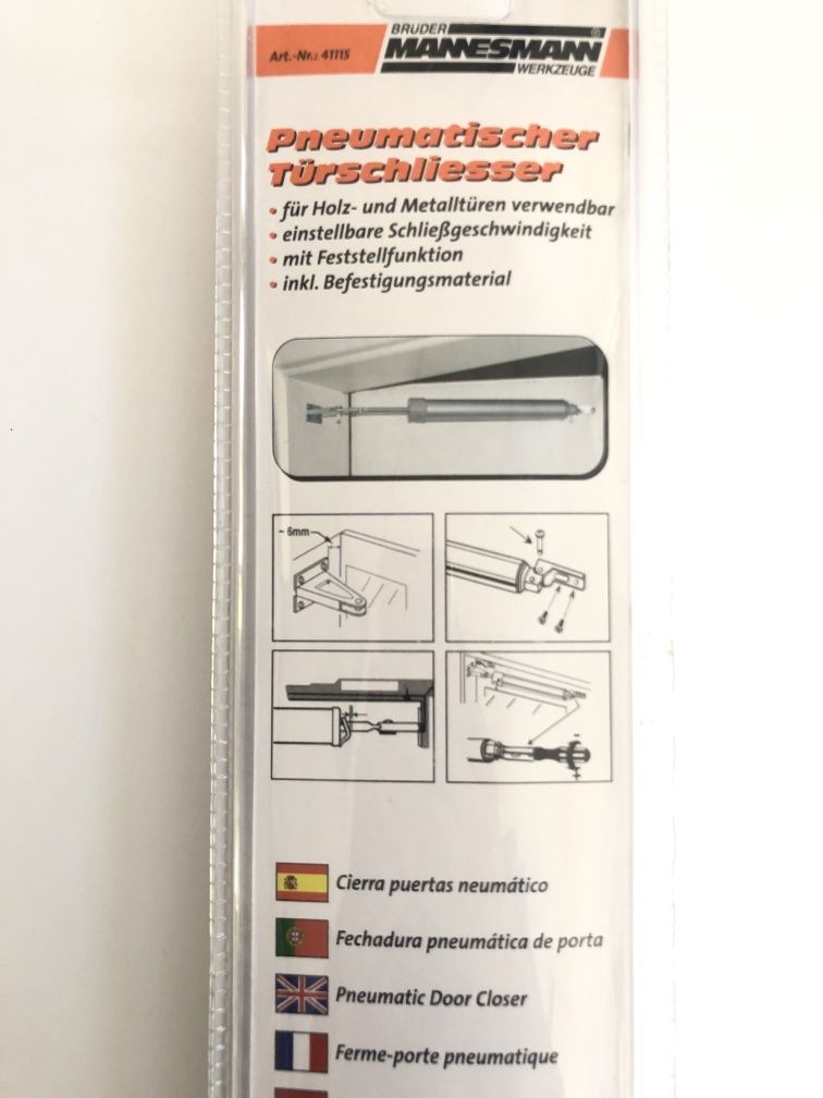 Пневматичен затварящ механизъм за  врата  Mannesmann, Германия