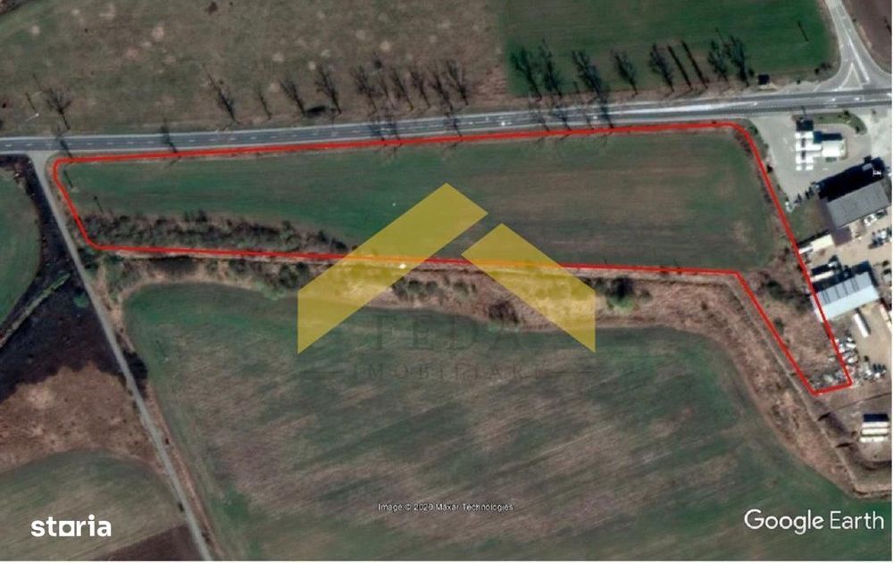 Teren extravilan vanzare pe DN7 langa Hanul de la Rascruce