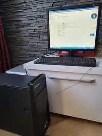 Unitate PC Lenovo + monitor LG