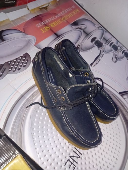 Pantofi casual piele naturala, 37