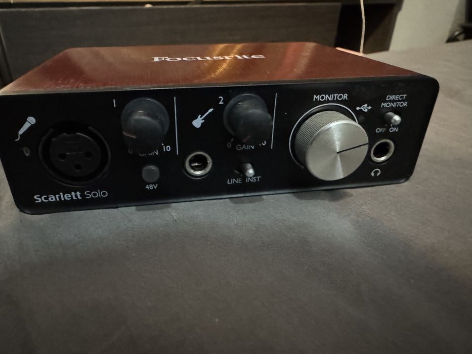 Interfata audio Focusrite Solo gen 2