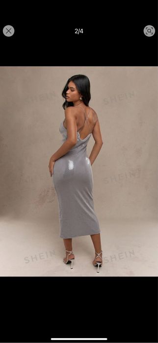 Rochie paiete ocazie / eleganta /midi