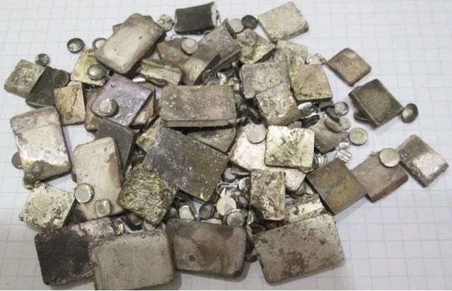Серебро техническое и изделия серебро