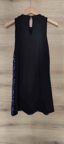 Къса рокля с пайети Размер S