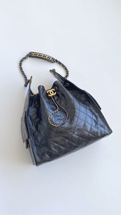 Chanel дамска черна чанта