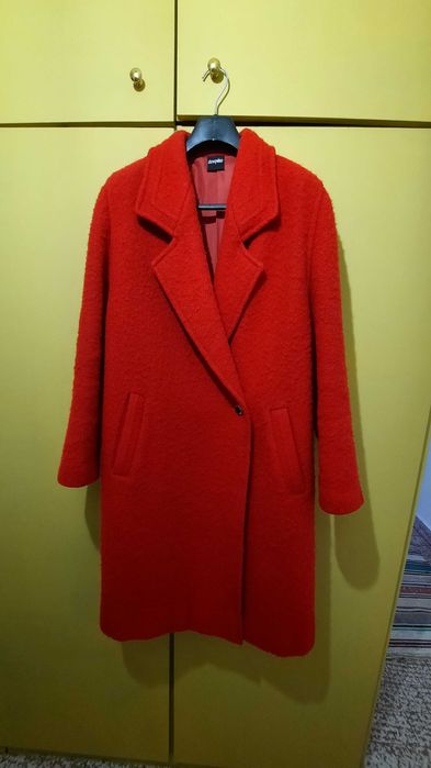 100% вълнено, елегантно палто Elena Miro