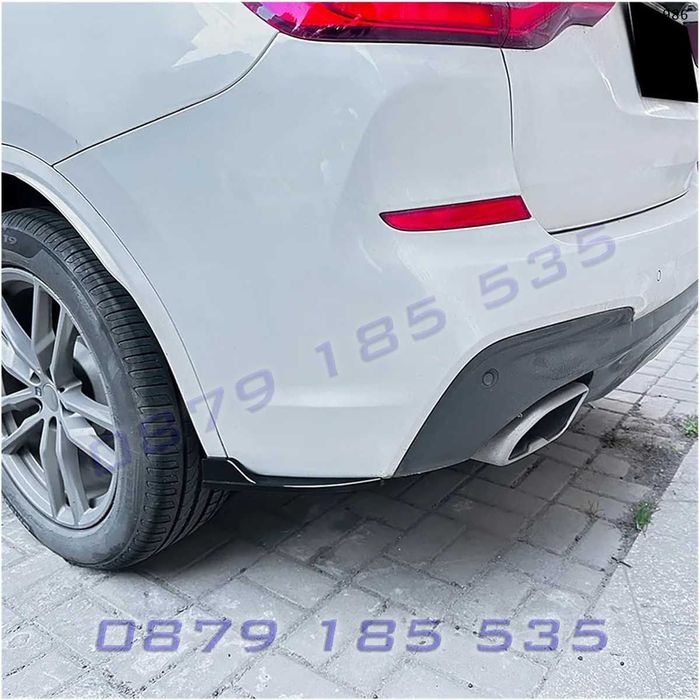 Тунинг странични добавки сплитери задна броня BMW X3 G01 Pre LCI бмв