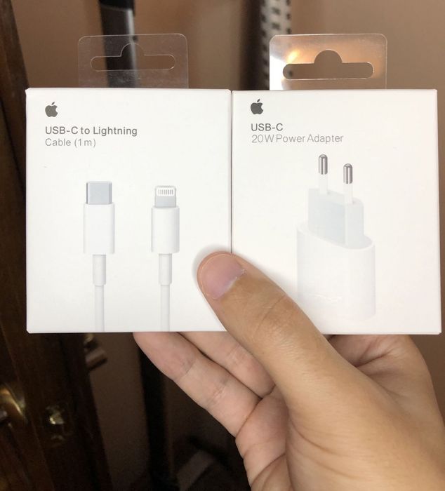 Зарядка Айфон Оригинал 20w Адаптер iPhone Кабель Шнур
