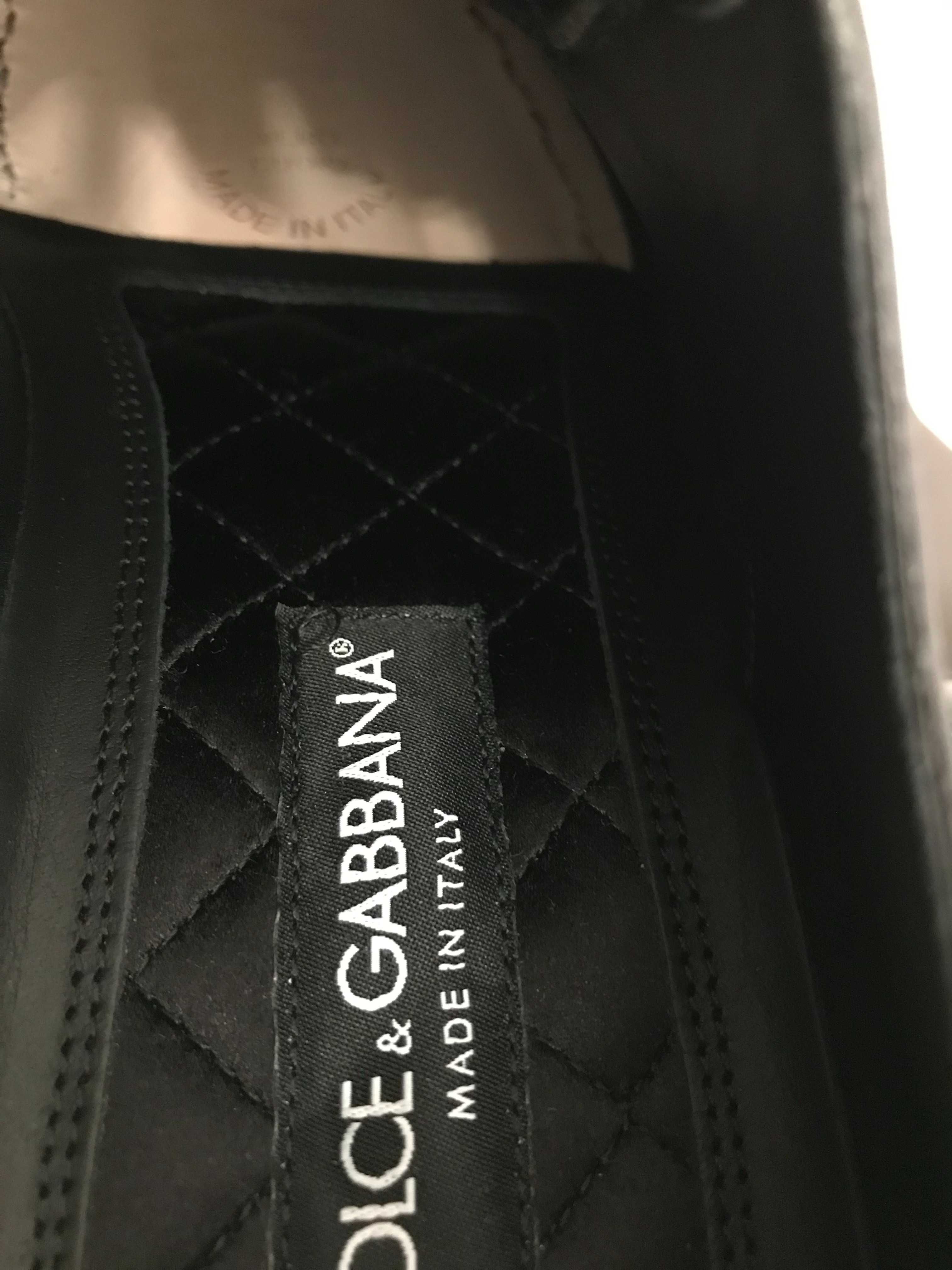 Dolce Gabbana pantofi 39, originali, full box, retail 695 euro