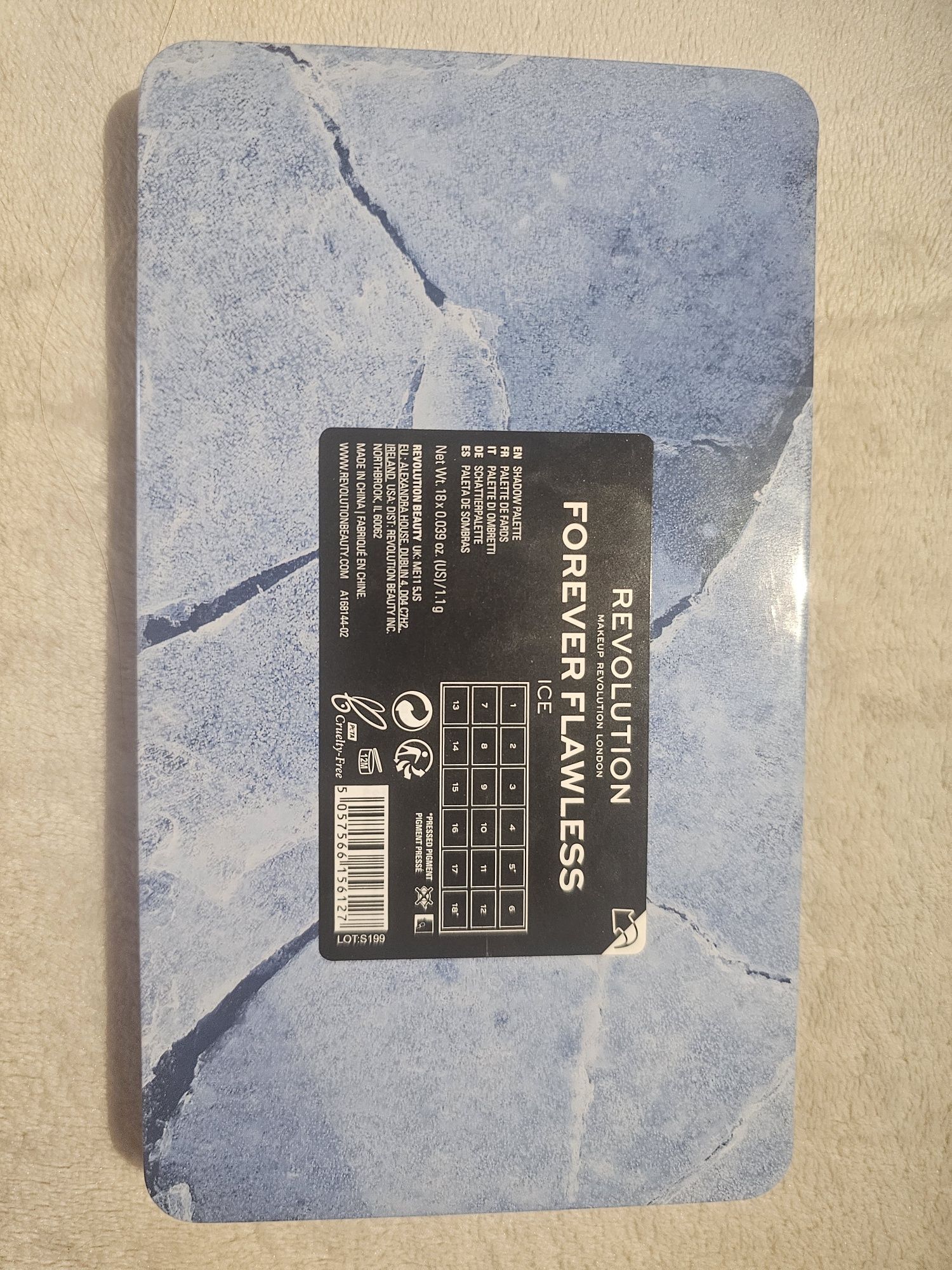 Paleta Makeup Revolution Ice