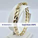 Bratara fixa din aur de 14K, 9.75g | GlobalCash.ro #LU26457