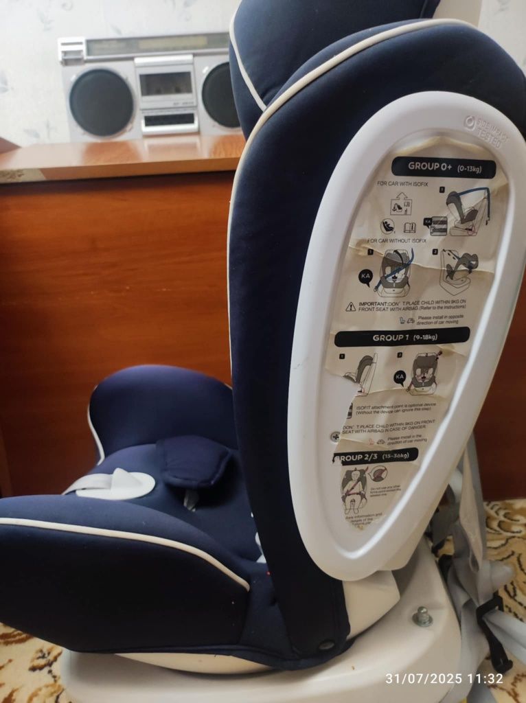 Детско столче за кола Chipolino tourneo от 0 до 36 кг.