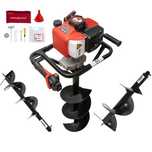 Motoburghiu Freza Foreza Sfredel Pamant TRIGO TECH Burghie 10,15,20 CM