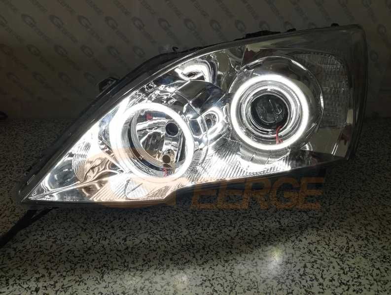 Honda CR-V 3 LED angel eyes - англески очи дневни светлини Ходна ЦРВ