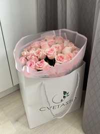 Букет из 35 роз,  цветы