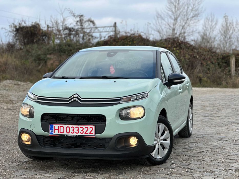 Citroen C3*navigatie*1.6 D*euro 6-fara AdBlue*clima*led*2018*factura !