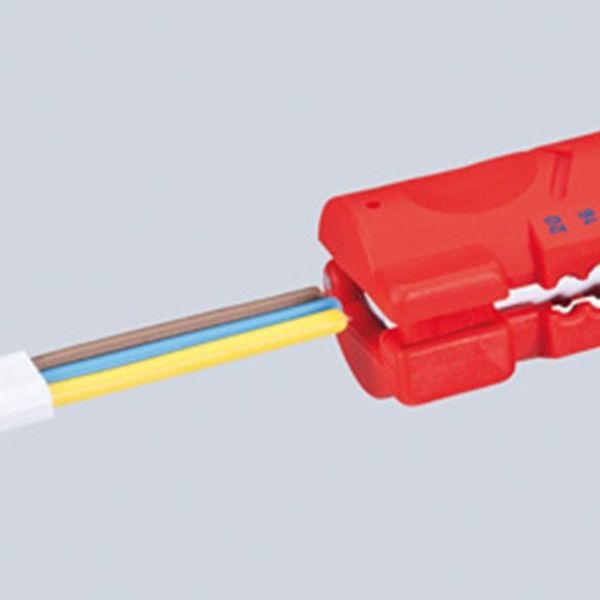 Decapator petru cabluri plate și rotunde Knipex 16 64 125 SB