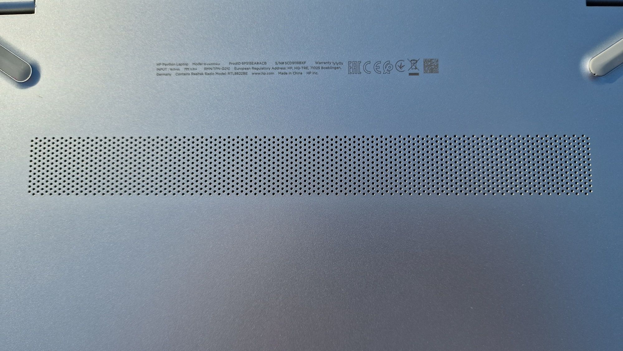 HP pavilion 15 в хорошем состоянии