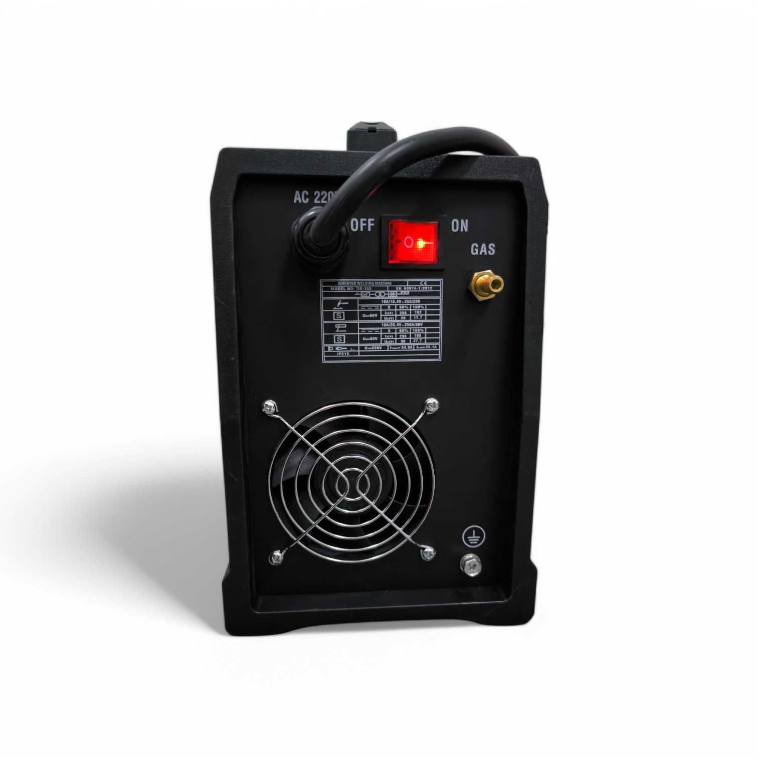 Електрожен инверторен VikiLux TIG/MMA 250A с аргон Yellow