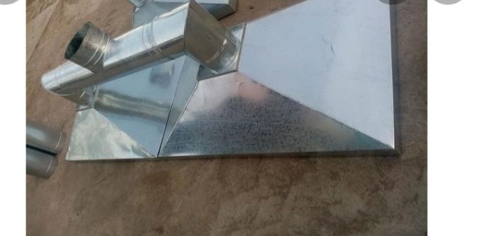 Вентиляция приточно-отточная, жестянные работы.