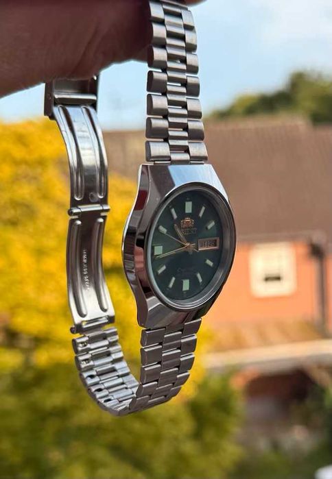 Часовник Orient Crystal Automatic, Rare Day-Date بال – края на 1970-те