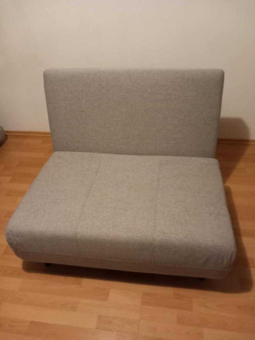 Разтегателно кресло - сиво