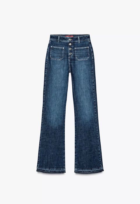 Тъмни дънки Zara