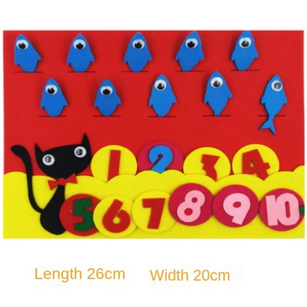Монтесори Математически играчки Учене на числа Образователна играчка