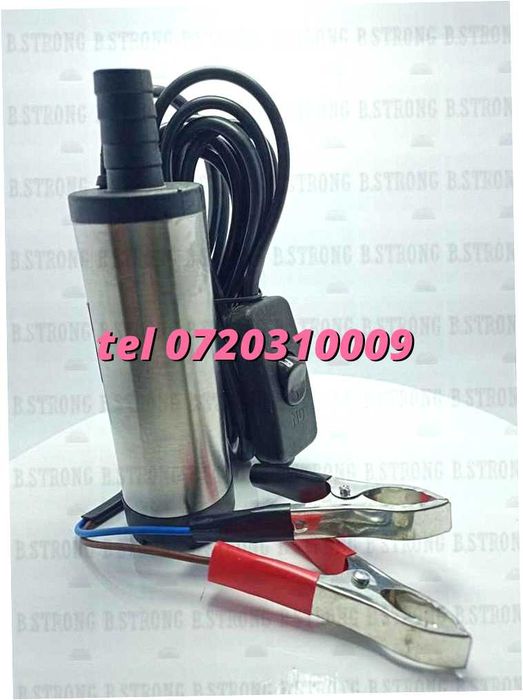 Pompa Transfer Lichid Submersibila Electrica 12v rot 8500min
