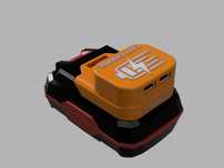 Modul de Incarcare rapida pentru acumulatori Parkside