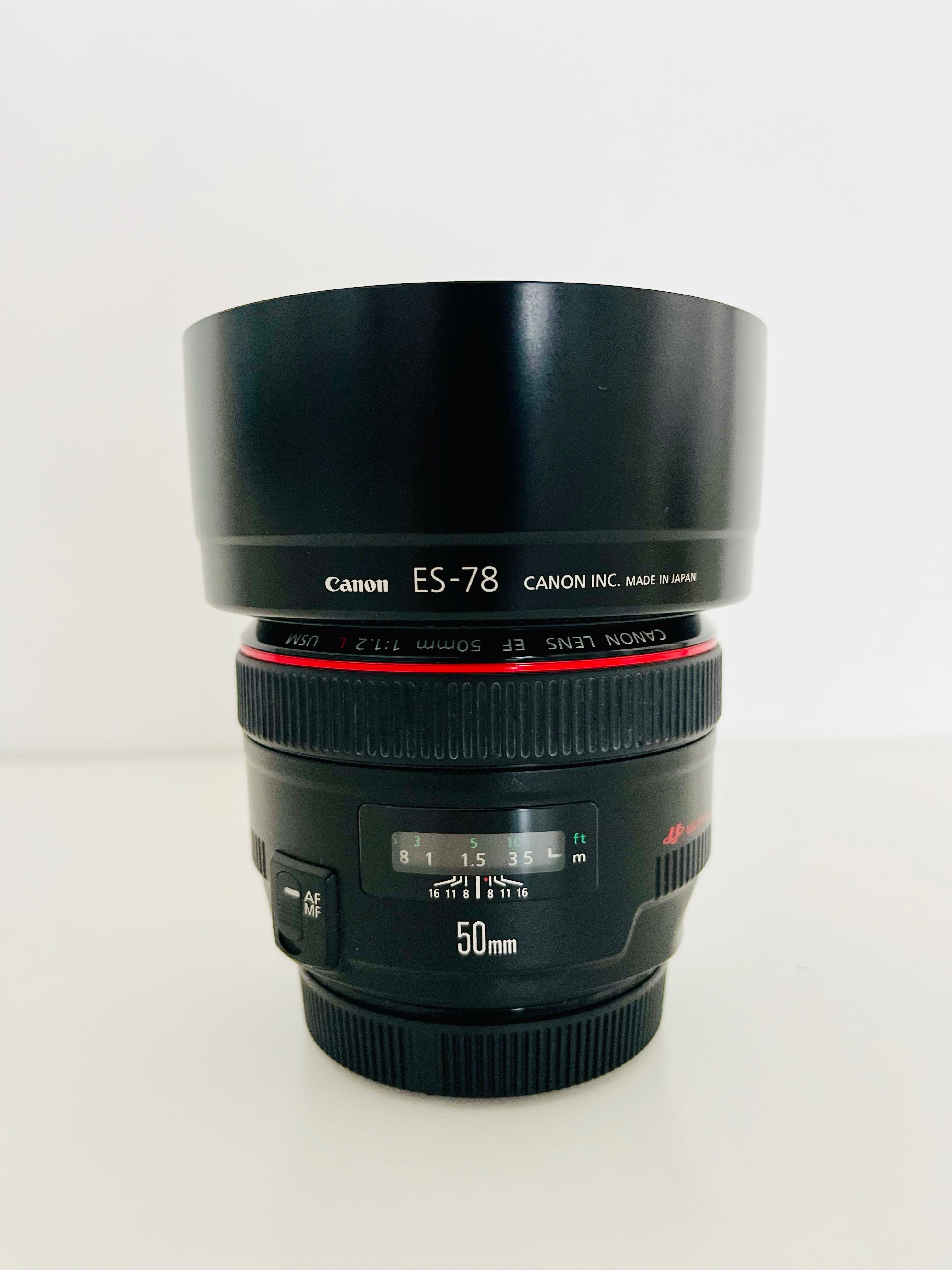 Canon EF 50mm f/1.2L USM