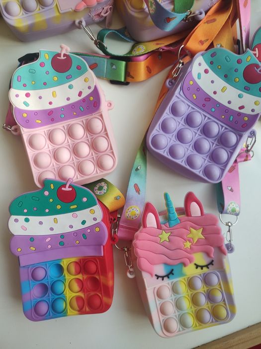 Geanta Pop it fetițe