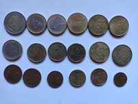 Colectie monezi euro eurocenti