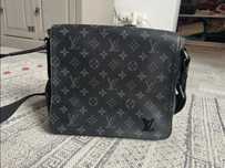 Louis Vuitton Monogram Eclipse District PM Messenger Bag M44000