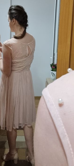 Rochie din tulle cu aplicații Marimea M