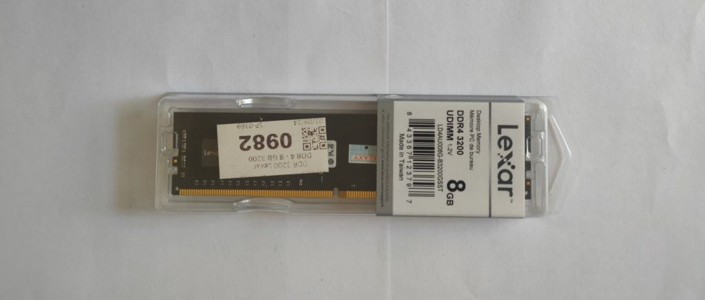 Lexar DDR4 8 гигов частота 3200