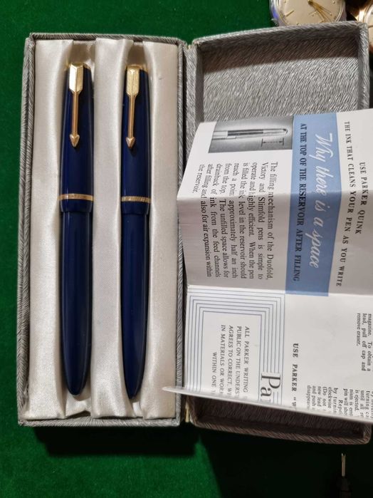 Vintage Parker Duofold Fountain Pen 14k gold nib