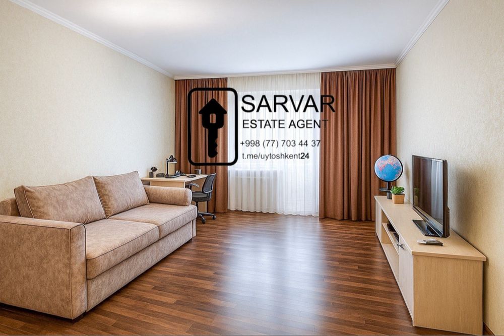 2-комнатная квартира, новостройка, кирпич, Буюк Ипак Йули, 5/9, 74 м²