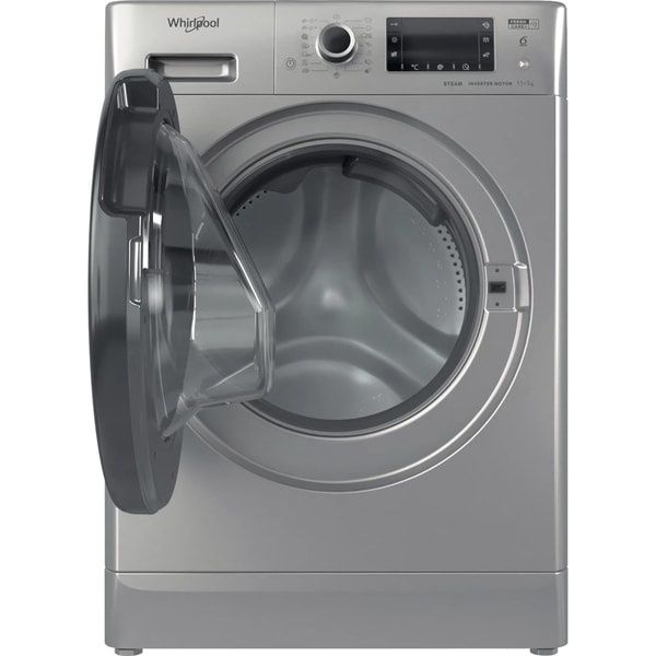 Masina de spalat rufe frontala cu uscator WHIRLPOOL FWDD 1171582 SBV E