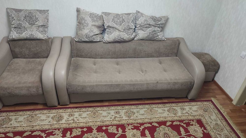 Диван и кресло б\у