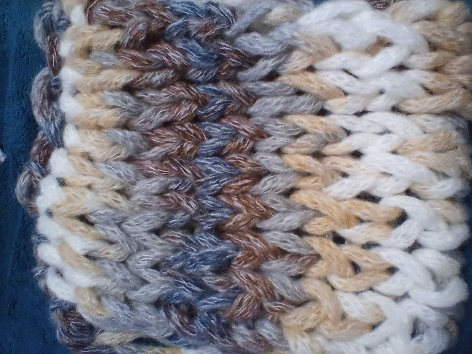 Ръчно плетен шал, нов, различни цветове
