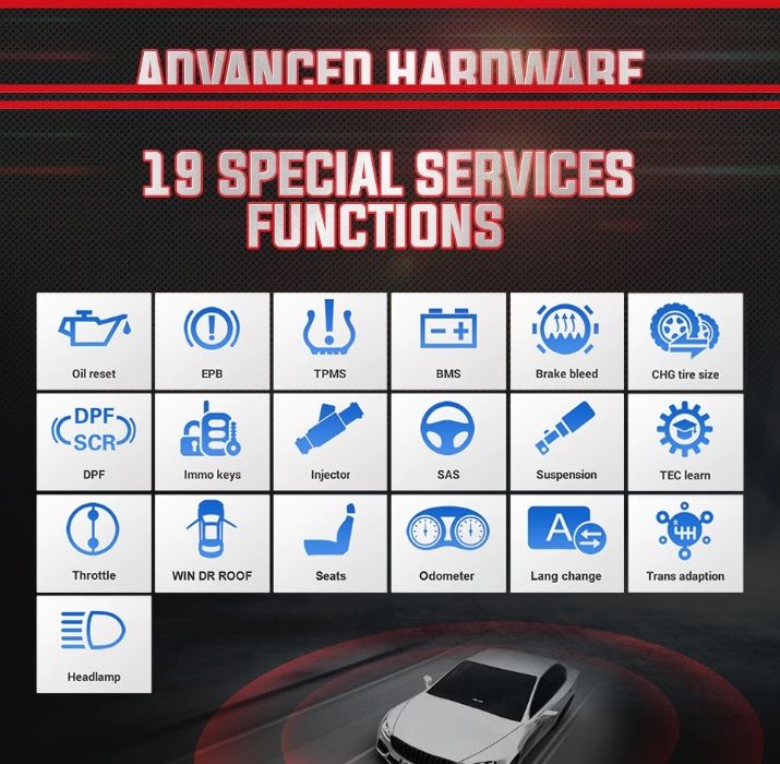 Tester auto multimarca profesional Autel MaxiCOM MK808S OBD2