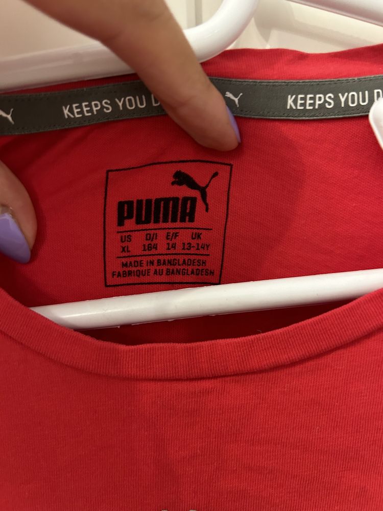 Tricou roz Puma XS