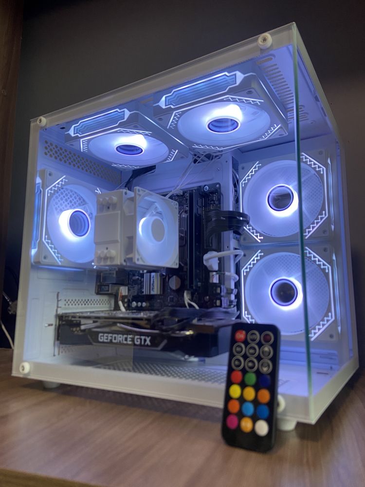 Компьютер игровой i5 аквариум GTX-1660ti