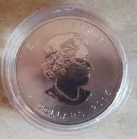 1 унция Сребърна монета ''Канадски кленов лист'' проба 999